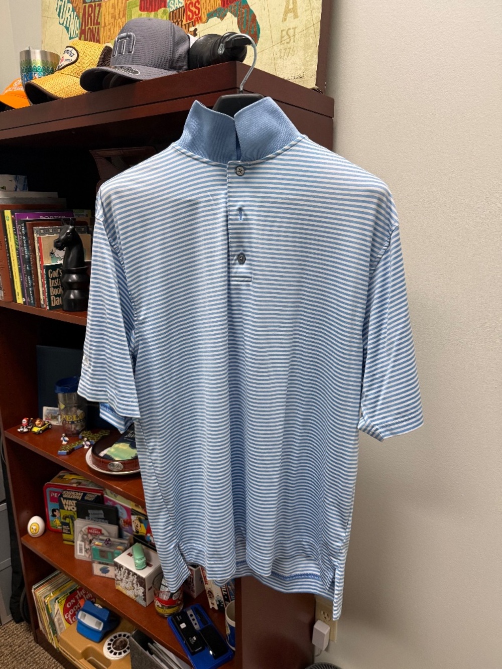 Lot of 2 CDF Footjoy Large Shirts (Flawed) See photos